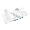 Leitz Divider Book WOW PP 6 dalītāji, A4, polipropilēns, zils/metālisks, 200 loksnes, 260 mm, 17 mm