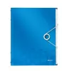 Leitz Divider Book WOW PP 12 starpiņas, A4, Polipropilēns (PP), Zils, Metālisks, 200 lapas, 265 mm, 17 mm