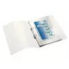 Leitz Ringbinder WOW PP A4 2RR/25mm, A4, apaļie gredzeni, polipropilēns (PP), zils, metālisks, balts, 190 loksnes