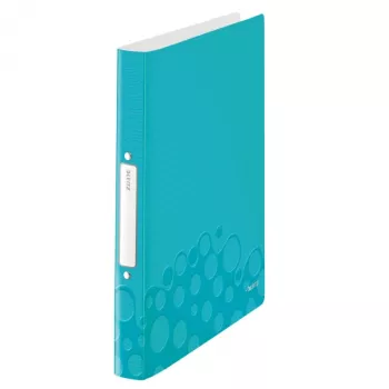 Leitz Ringbinder WOW PP A4 2RR/25mm, zils/metālisks/balts