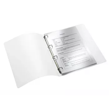 Leitz WOW gredzenu mape, A4, polipropilēns (PP), metālisks, rozā, 200 lapām, 2,5 cm, 257 mm