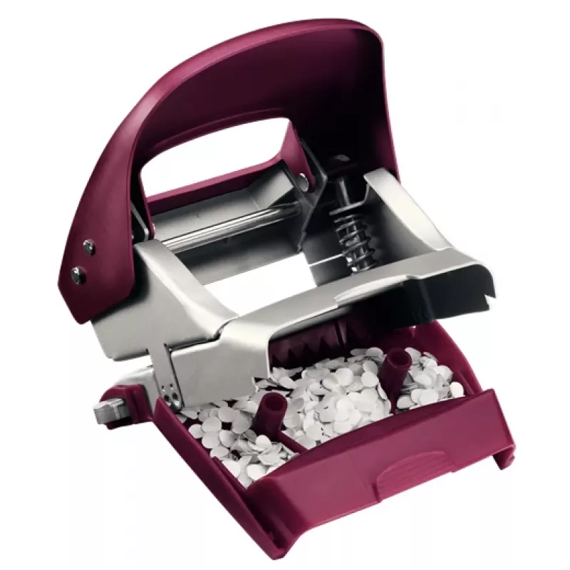 Leitz NeXXt 5006 caurumotājs 30 lapas, Sarkans, Sudrabs