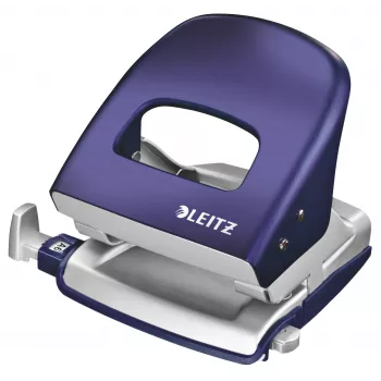 Leitz Style NeXXt caurumotājs, 2 caurumi, 30 lapas, metāls, zils