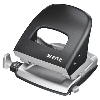 Leitz Style NeXXt caurumotājs, 2 caurumi, 30 lapas, metāls, melns
