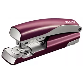 Leitz NeXXt Stapler Style skavotājs, 30 loksnes, metāls, sarkans/sudrabs, 24/6