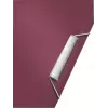 Leitz 3-Atloku Mape Stils PP A4, sarkana