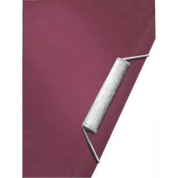 Leitz 3-Atloku Mape Stils PP A4, sarkana