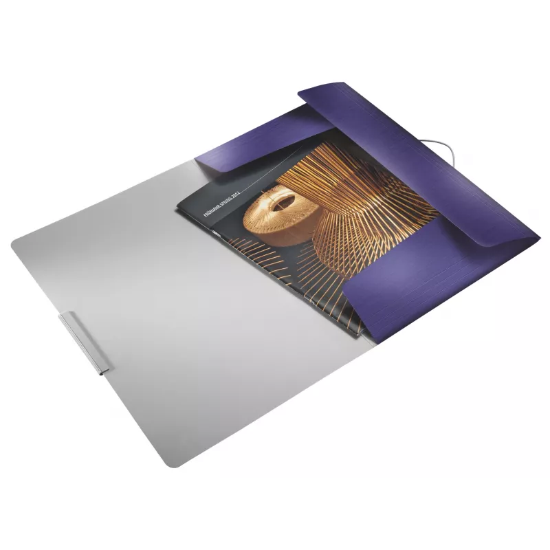 Leitz 3-Atloku Mape Style PP A4, zila