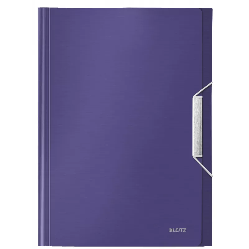 Leitz Paplašināmā koncertīna mape Style PP, A4, polipropilēns, zila, 250 lapas, 80 g/m², 6 kabatas