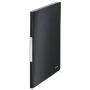 Leitz Display Book Style PP 20 kabatas, Melns, PVC, A4