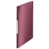 Leitz Display Book Style PP 40 lapas, sarkans, PVC, A4