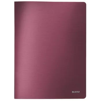 Leitz Display Book Style PP 40 lapas, sarkans, PVC, A4