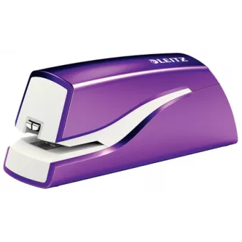 Leitz NeXXt WOW 5566 bezvadu skavotājs, 10 lapas, 1 cm, plastmasa, violets/balts