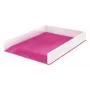 Leitz WOW Letter Tray Dubultkrāsa, Plastmasa, Metālisks, Rozā, A4, 267 mm, 336 mm, 49 mm