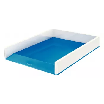 Leitz Letter Tray WOW Dual Colour, Plastmasa, Zils, Metālisks, A4, 267 mm, 336 mm, 49 mm