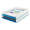 Leitz Letter Tray WOW Dual Colour, Plastmasa, Zils, Metālisks, A4, 267 mm, 336 mm, 49 mm