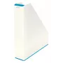 Leitz Magazine File WOW Dual Colour, Zils, Balts, Plastmasa, A4, 272 mm, 318 mm, 430 g