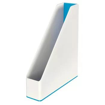 Leitz Magazine File WOW Dual Colour, Zils, Balts, Plastmasa, A4, 272 mm, 318 mm, 430 g