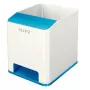 Leitz Sound Pen Holder WOW, Zils, Balts, Polistirols, 90 mm, 101 mm, 100 mm, 140 g