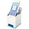 Leitz Sound Pen Holder WOW, Zils, Balts, Polistirols, 90 mm, 101 mm, 100 mm, 140 g