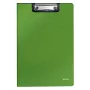 Leitz Clipfolder ar priekšējo vāku Solid, A4, Zaļš, 75 lapas, Polifoams, 229 mm, 16 mm