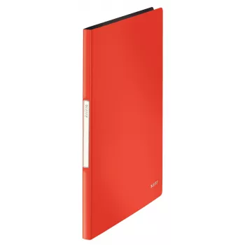 Leitz Display Book Solid PP 20 kabatas, sarkans, polipropilēns, 20 kabatas, portrets, A4, 231 mm