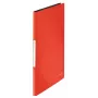 Leitz Display Book Solid PP 20 kabatas, sarkans, polipropilēns, 20 kabatas, portrets, A4, 231 mm