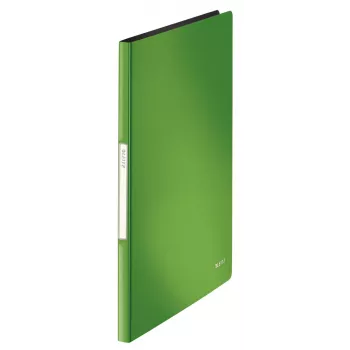 Leitz Display Book Solid PP 20 kabatas, Zaļš, A4