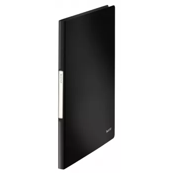 Leitz Display Book Solid PP 20 kabatas, Melns