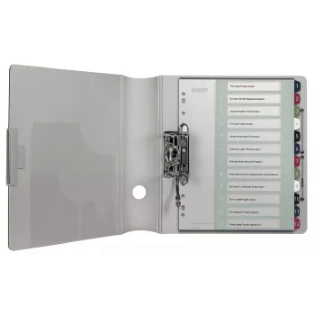 Leitz indekss PC Printable 1-12 Style PP A4+, ciparu dalījums, polipropilēns, daudzkrāsains, portrets, A4 Maxi, 245 mm