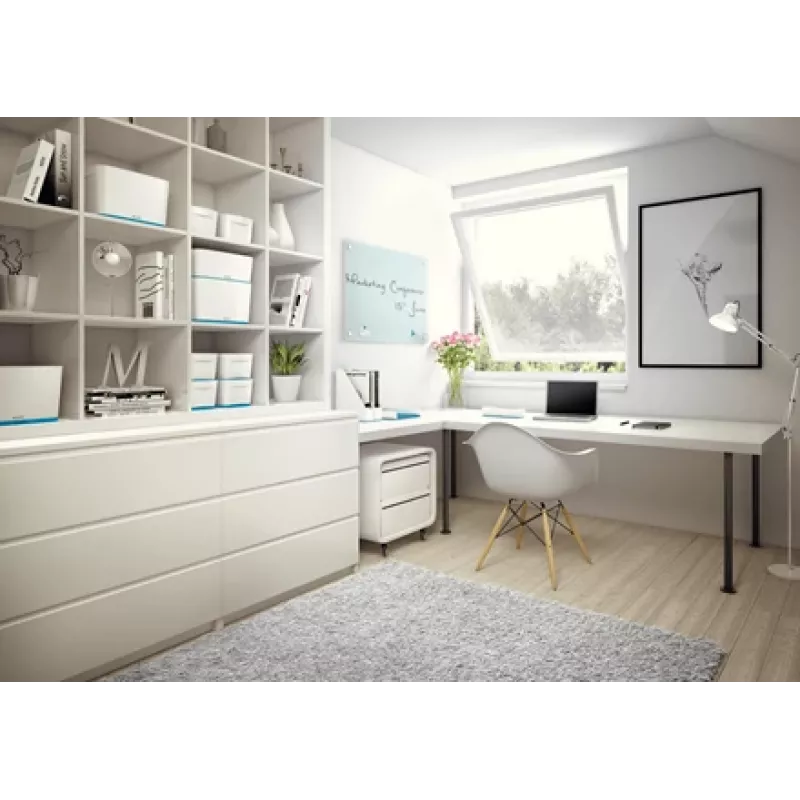 Esselte 5229-10-36 Uzglabāšanas paplāte, taisnstūra, ABS, zila/balta