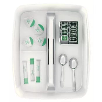 Leitz MyBox Organizētāja paplāte ar rokturi Liela, Uzglabāšana, Balta, Plastmasa, 307 mm, 375 mm, 101 mm, 740 g