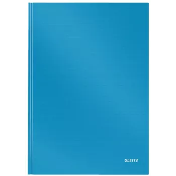 Leitz Notebook Solid cietie vāki A4 līnots 80 lapas 90 g/m², zils
