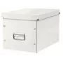 Leitz Box Click & Store WOW Cube Lielā Uzglabāšanas Kaste, Balta