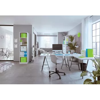 Leitz Box Click & Store WOW Cube Lielā Uzglabāšanas Kaste, Zila