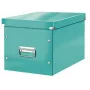 Leitz Box Click & Store WOW Cube Lielā Uzglabāšanas Kaste, Tirkīza