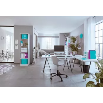 Leitz Box Click & Store WOW Cube Lielā Uzglabāšanas Kaste, Purpura