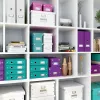 Leitz Storage Box Click & Store WOW Cube Medium, Purpurs, Kartons, 260 mm, 260 mm, 240 mm