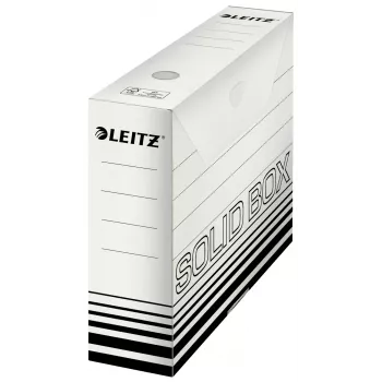 Leitz 61270001 dokumentu kastīte A4, kartons, melna/balta