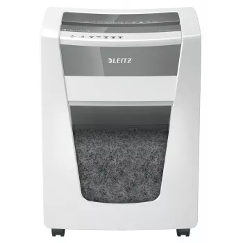 Leitz IQ Office Pro Papīra smalcinātājs P5, mikrošķiedru griešana, 23 cm, 2 x 15 mm, 30 L, 300 loksnes, 55 dB