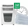 Leitz IQ Office Pro Papīra smalcinātājs P5, mikrošķiedru griešana, 23 cm, 2 x 15 mm, 30 L, 300 loksnes, 55 dB