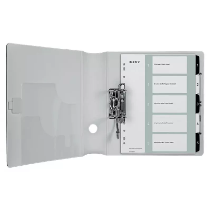 Leitz Indeksi Printable PP A4+ 1-5 WOW Balts/Melns