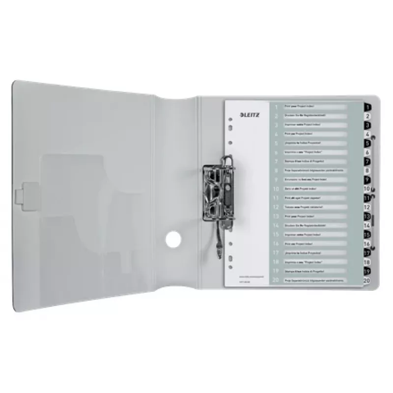 Leitz Indeksi Printable PP A4+ 1-20 WOW Balts/Melns