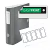 Leitz Lever Arch File Active PP WOW A4/80mm, A4, D-gredzens, Uzglabāšana, Poliputeklis, Melns, 500 lapas
