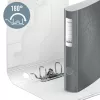 Leitz Lever Arch File Active PP WOW A4/65mm, A4, D-veida gredzens, Uzglabāšana, Putuplasta, Dzeltena, 350 lapas