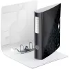 Leitz Lever Arch File Active PP WOW A4/65mm, A4, Poliputeklis, Melns, 350 lapas, 80 g/m², 6.5 cm