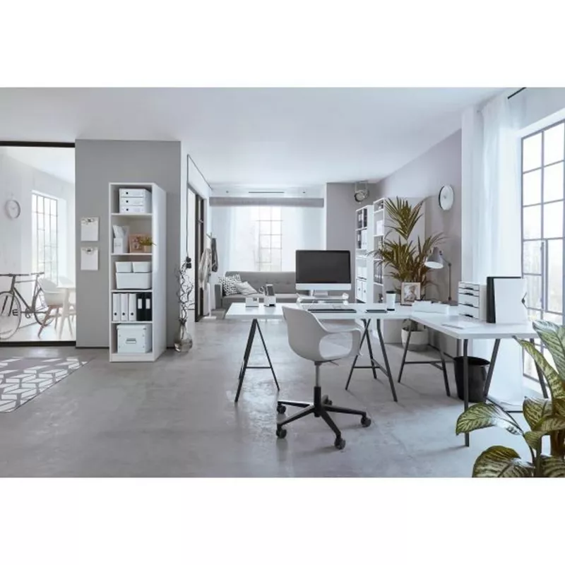 Leitz Lever Arch File Active PP WOW A4/65mm, A4, Poliputeklis, Melns, 350 lapas, 80 g/m², 6.5 cm