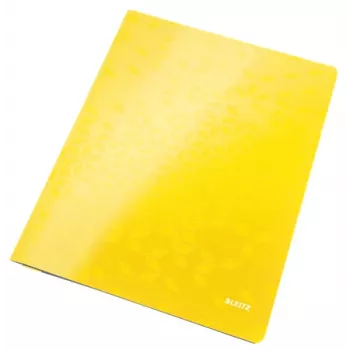 Leitz Flat File Card/Board WOW A4 mape, A4, kartons, dzeltena, portreta orientācija, 250 loksnes