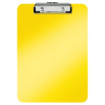 Leitz rakstāmgalda planšete bez vāka WOW, A4, Plastmasa, Dzeltena, 80 lapas, 228 mm, 320 mm