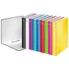 Leitz WOW Laminēts A4+ 2DR/25mm mape ar gredzeniem, D-gredzeni, kartons, dzeltena, 250 lapas, 80 g/m²